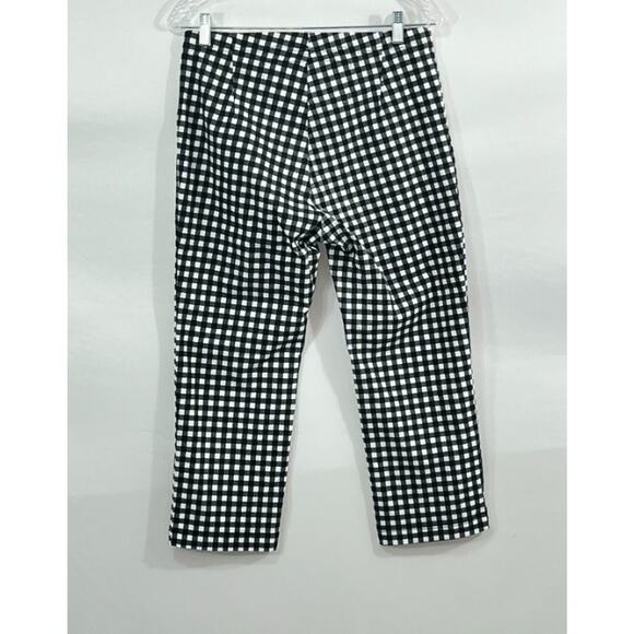 RUNDHOLZ Black Label Sz S Small Black White Gingham Check Pants - Picture 4 of 6